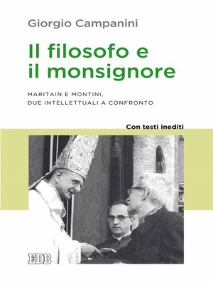 cover image of Il filosofo e il monsignore